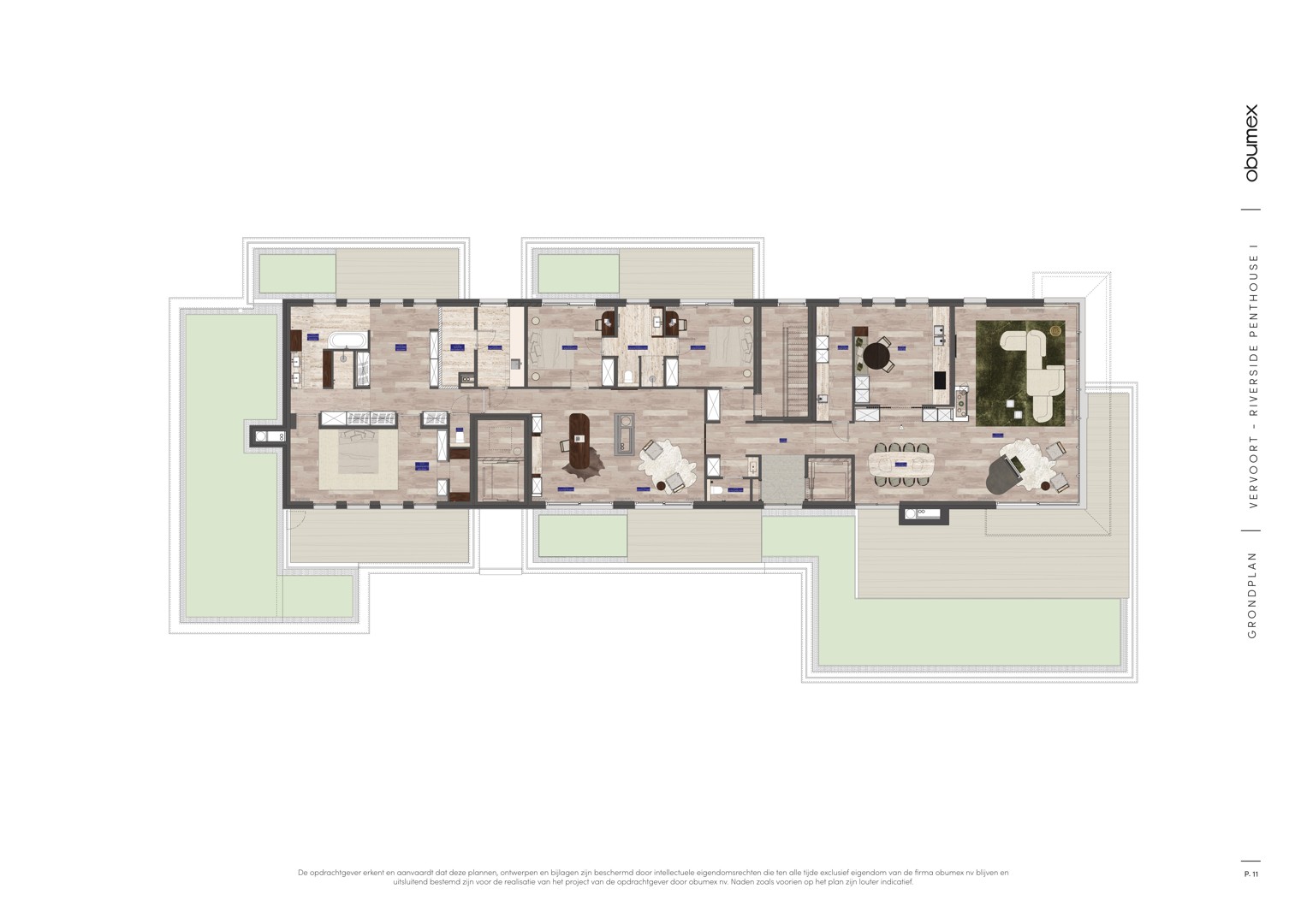 Apartment for rent in Lier with 3 bedrooms - photo 2