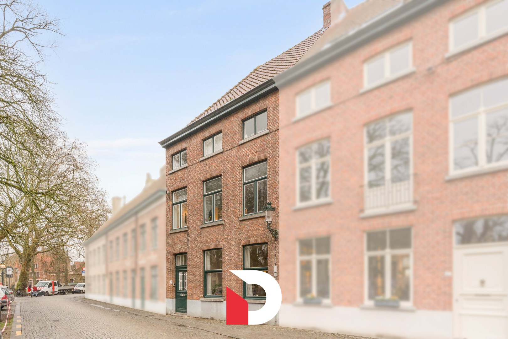 Statige burgerwoning met 4 slk op het exclusieve Wijngaardplein tussen het Minnewater en Begijnhof - foto 2
