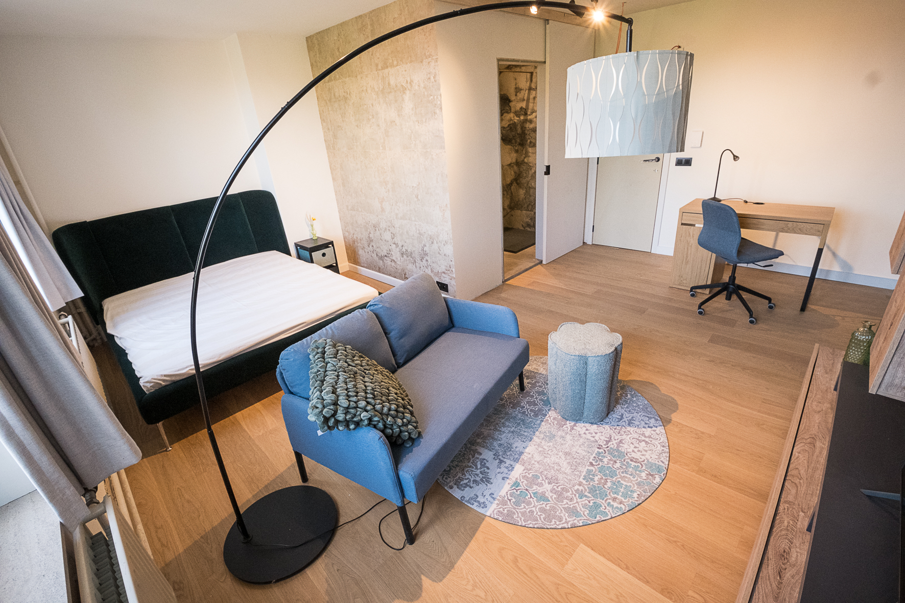Drie luxueuze studentenkamers te koop in Brugge - foto 4