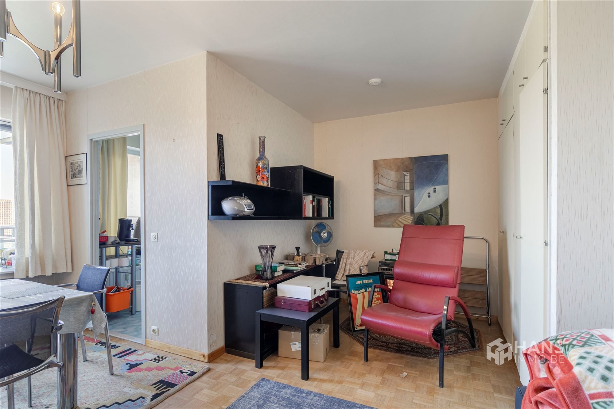 Studio (43 m²) met west-georiënteerd terras (11 m²) in Antwerpen (2018). - foto 5