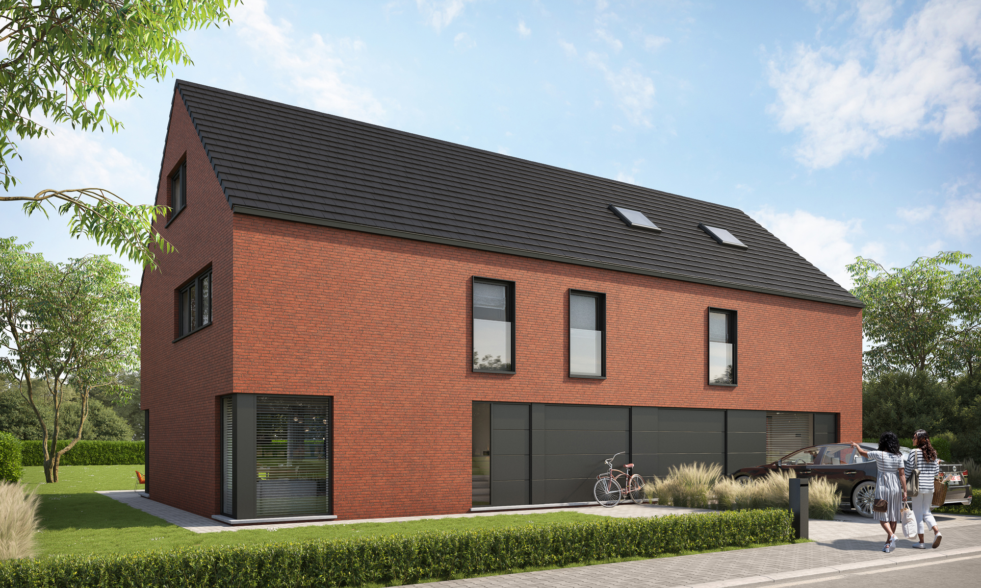 Tijdloze, halfopen nieuwbouwwoning - foto 1