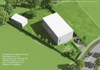Op een uitstekende locatie te Berlaar bevindt zich deze bouwgrond van 911 m² voor een open bebouwing. U geniet hier van een uitstekende ligging en in de nabijheid van winkels, scholen en het openbaar vervoer. <br /><br />Deze bouwgrond biedt tal van stedenbouwkundige mogelijkheden. De render geeft een indicatieve weergave van een mogelijke woning volgens de geldende bouwvoorschriften conform de verkaveling.<br /><br />Bouwvoorschriften:<br />- Bouwgrond voor open bebouwing<br />- Enkel eengezinwoning (met inbegrip van zorgwoning toegelaten)<br />- Functies complementair aan het wonen, zoals kantoorfunctie, vrij beroep, dienstverlening, zijn toegelaten<br />- Max. kroonlijsthoogte bij is 7m<br />- Bouwdiepte max. 17m<br />- Hellend dak of plat dak<br />- Een kelderverdieping is toegelaten<br />- Bijgebouw is toegelaten<br />- Garage is toegelaten<br /><br />Dit is een uitstekende opportuniteit als u op zoek bent naar een bouwgrond voor een open bebouwing te Berlaar. Contacteer ons voor meer informatie op 0472 82 80 66 of neem een kijkje op www.boonstravastgoed.be.<br /><br />Bijzonderheden:<br />- Perceel = 911 m²<br />- Uitstekende ligging<br />- Open bebouwing