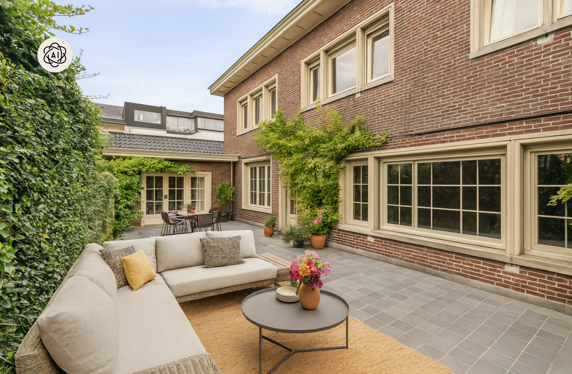 Charmante herenwoning met 6 slk, topgelegen in het centrum. - foto 1