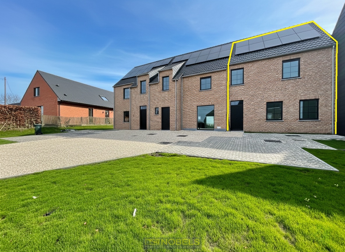 Te huur, prachtige nieuwbouwwoning met 4 slaapkamers en leuke tuin te Horebeke - foto 1