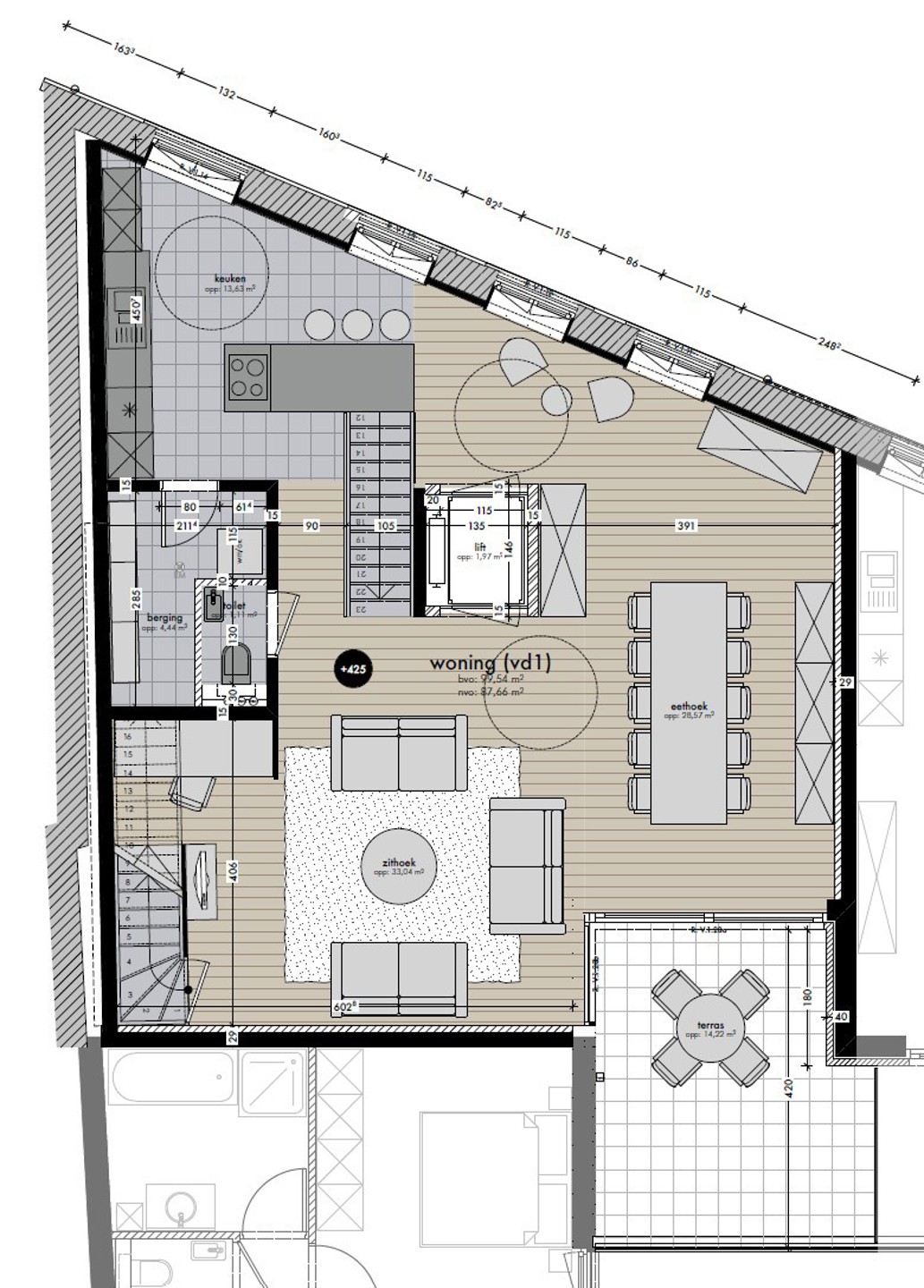 Maison à vendre à Tirlemont avec 3 chambres - photo 4