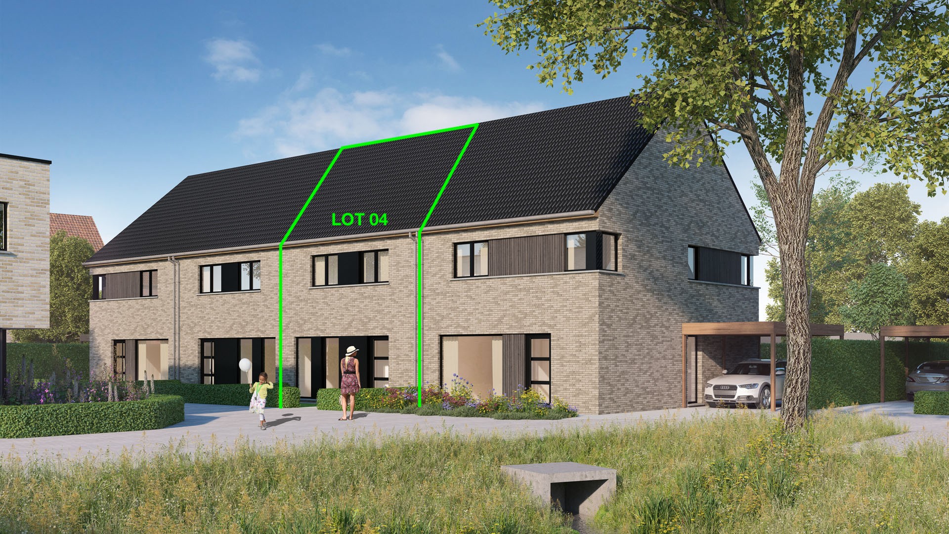 Moderne energiezuinige nieuwbouwwoning te Gistel - foto 1