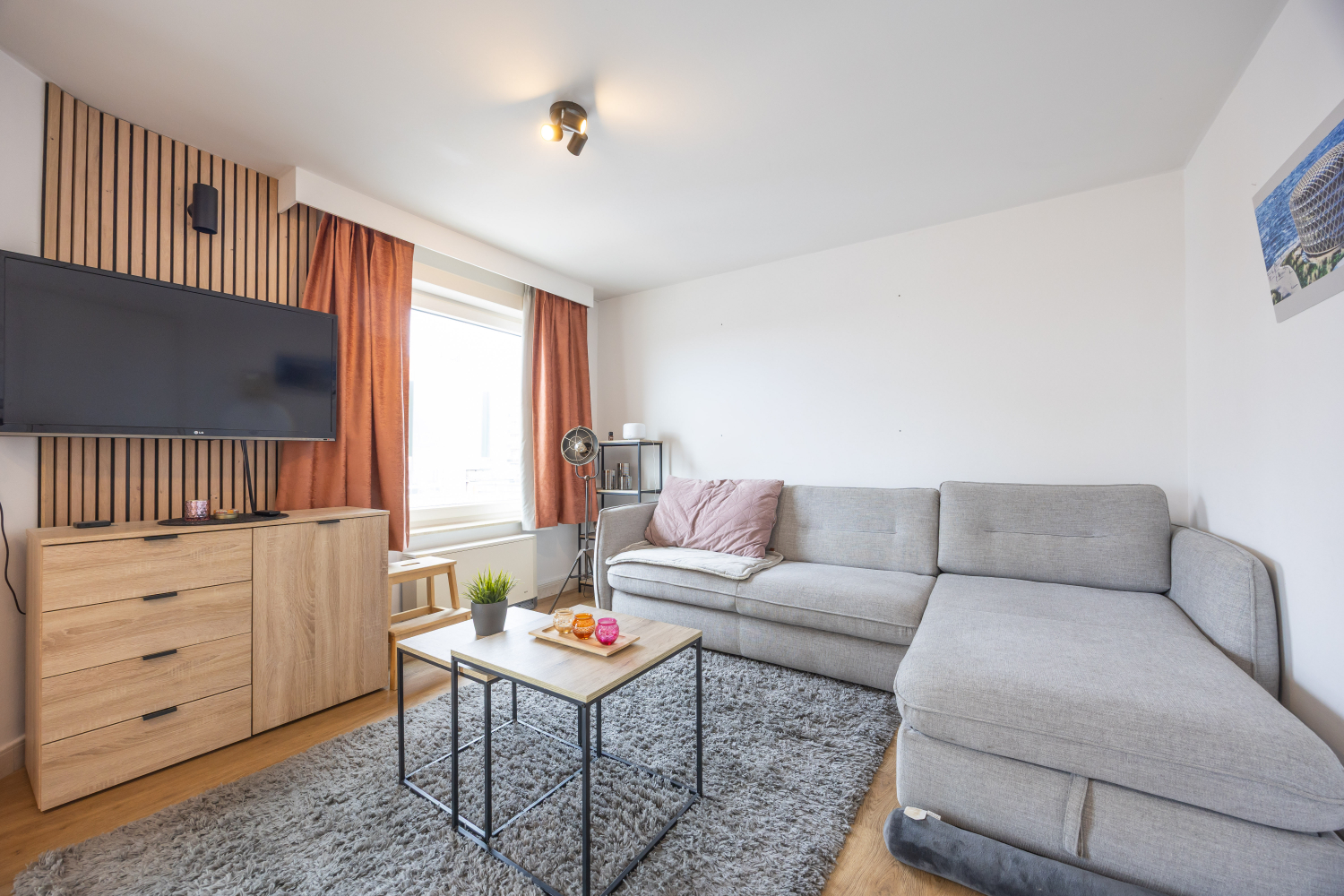 Gerenoveerde studio met zeezicht in hartje Middelkerke - foto 1
