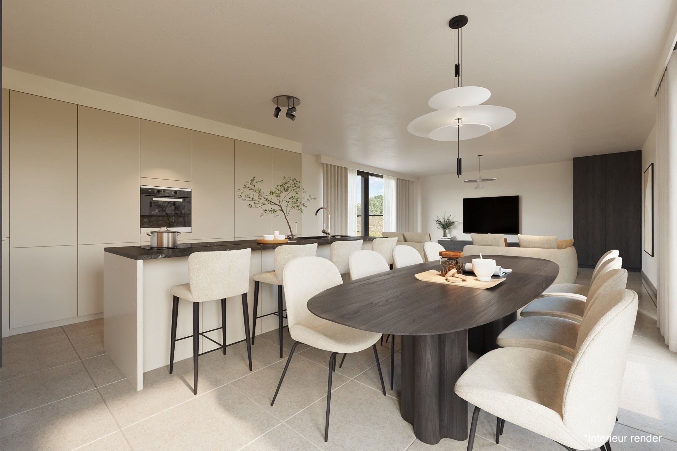 Penthouse met 2 slaapkamers, dressing en maar liefst 2 terrassen in Houthalen - foto 5