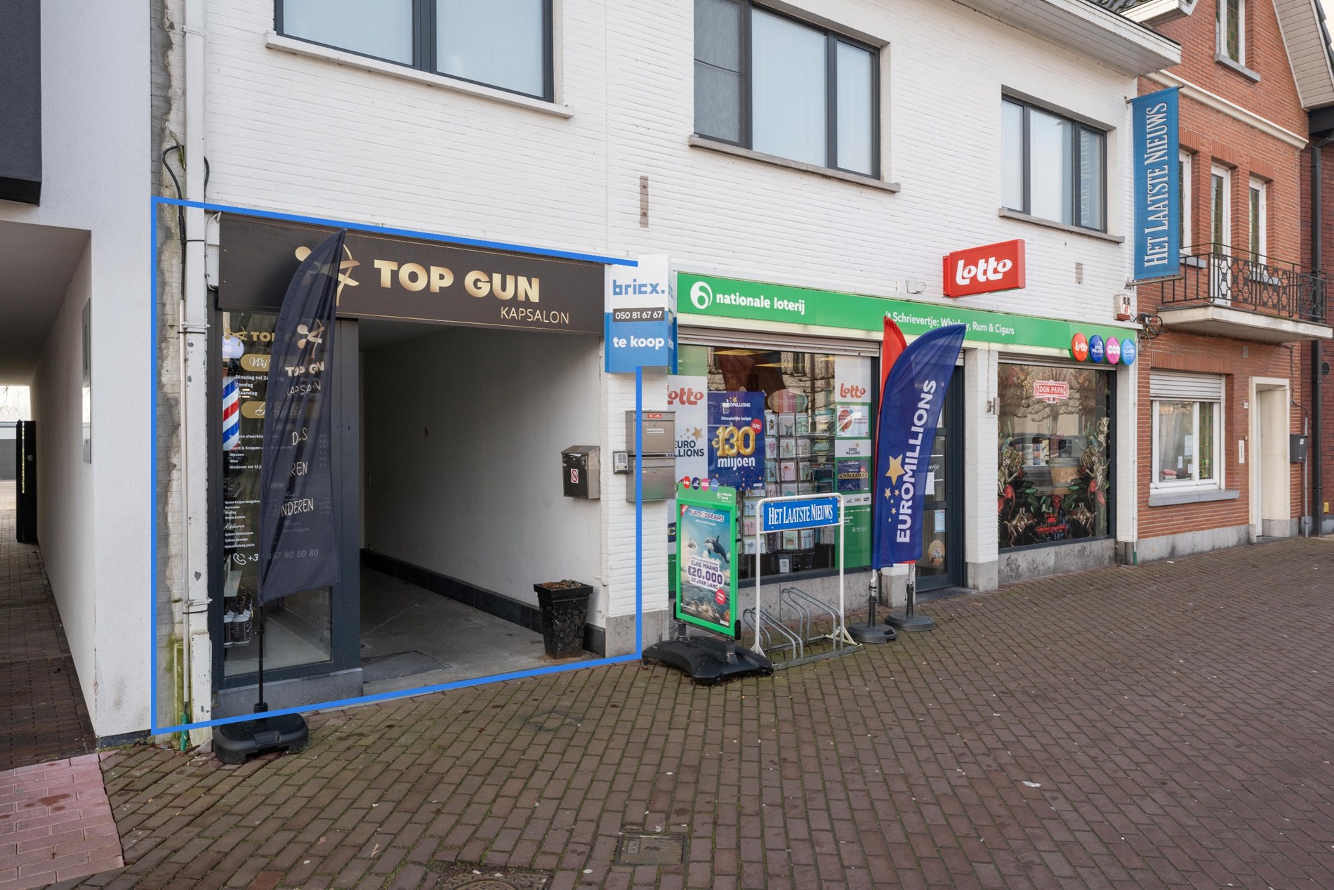 Unieke kans! Investeringsvastgoed in de dorpskern te Sijsele (Damme) - foto 1