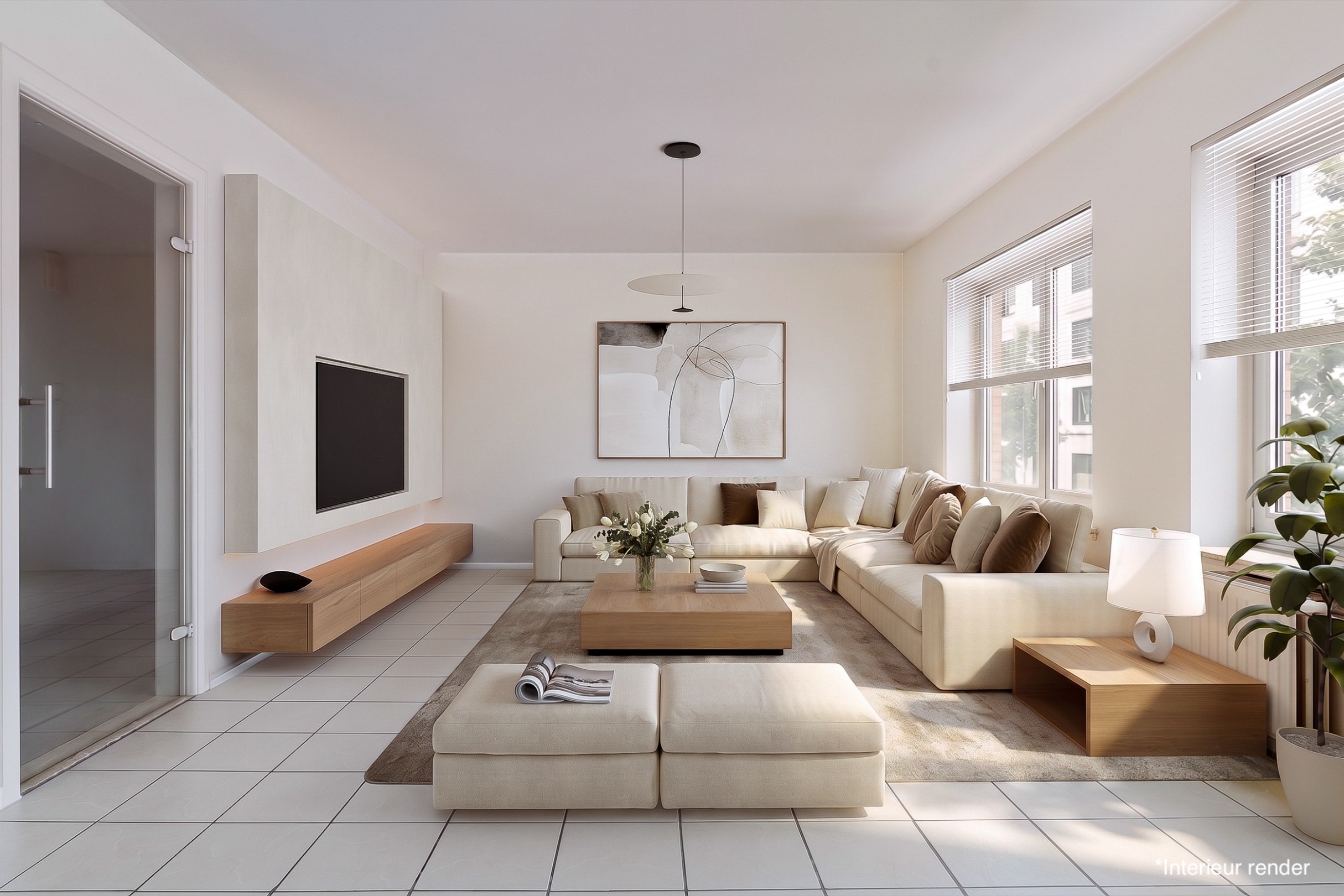 Appartement met 2 slaapkamers, terras en garagebox nabij centrum Beringen - foto 5