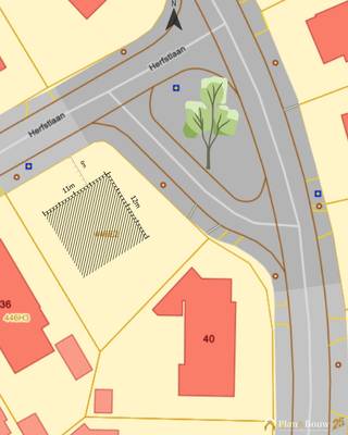 Unieke bouwgrond (576 m²) voor open bebouwing met 11 m gevelbreedte en zuidgerichte tuin.In de rustige en residentiële Herfstlaan te Deinze bieden...