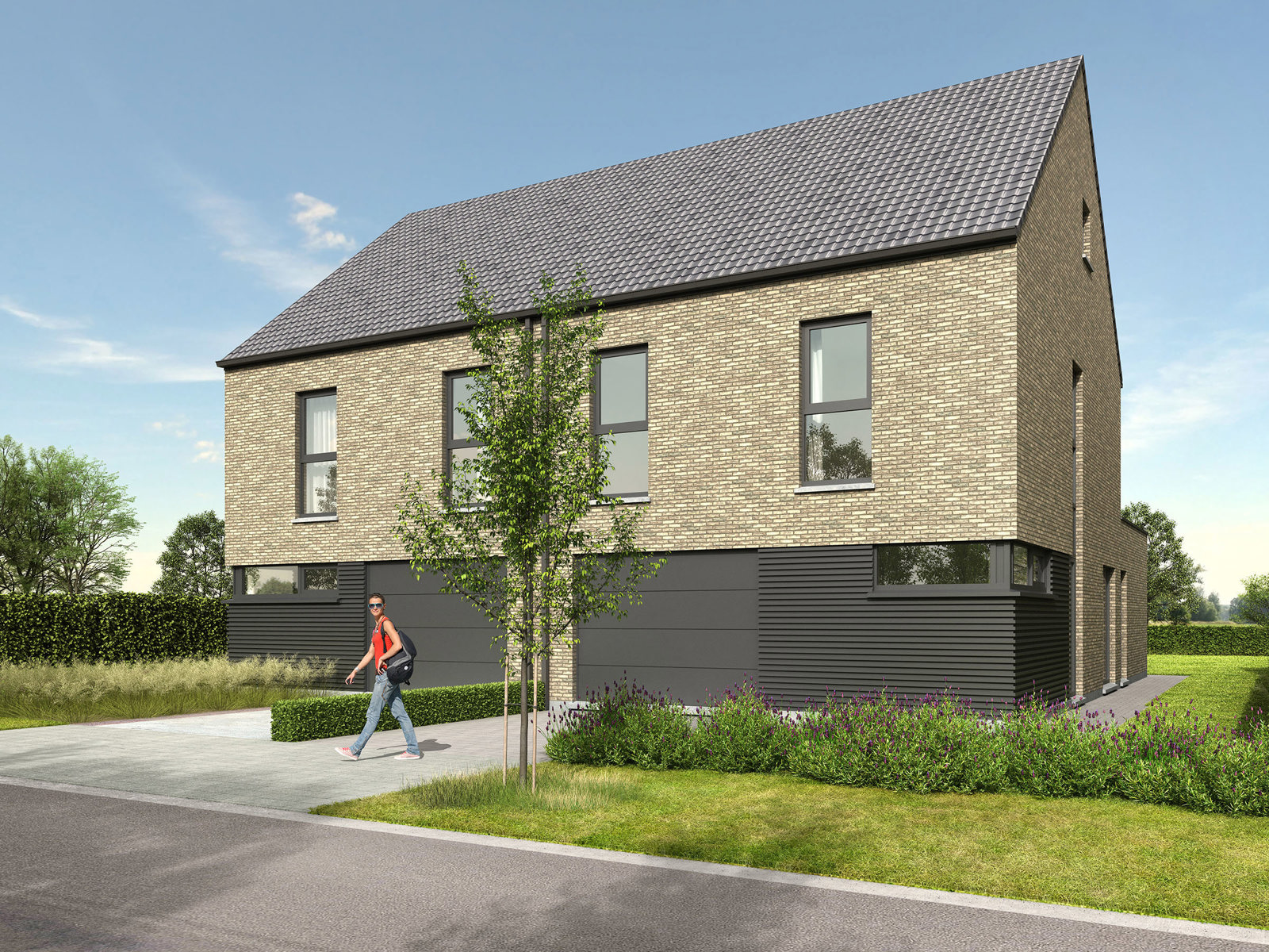 Nieuwbouwwoning te koop te Kaprijke, Zuidstraat - foto 3