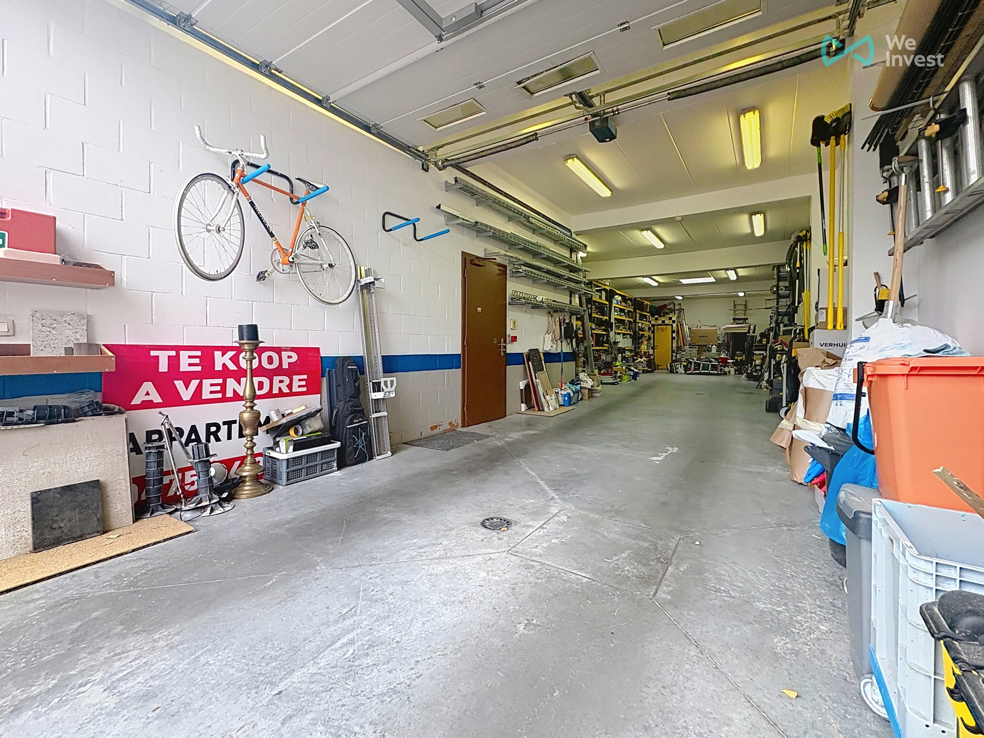 Te koop – Lichte opslagruimte van 130 m² met parking – Evere - foto 2