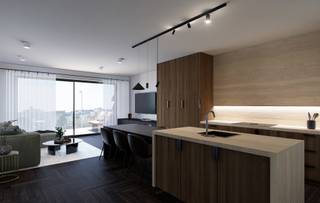 Residentie Sutto is een gloednieuw en kleinschalig woonproject in Zottegem. Het project telt 12 stijlvolle appartementen met één of twee slaapkamers, telkens voorzien van een privatief terras of een aangename tuin. Dankzij de zuidwestgerichte leefruimtes geniet u van overvloedig natuurlijk licht en een aangenaam wooncomfort, terwijl de slaapkamers bewust aan de rustige noordzijde werden ingepland. De doordachte indeling en de kwalitatieve afwerking maken van elk appartement een duurzame en toekomstgerichte woonst.
De ligging combineert het beste van de stad met de charme van de Vlaamse Ardennen. Op wandelafstand bevinden zich het station, winkels, scholen en het ziekenhuis, terwijl het gezellige stadscentrum en het groene Domein Breivelde op slechts enkele minuten liggen. Bovendien beschikt elke koper over een private parkeerplaats op de achterliggende, groen aangelegde parking met laadpalen voor elektrische wagens.

Wie vandaag investeert in Residentie Sutto, geniet van de unieke kans om aan te kopen aan het verlaagde btw-tarief van 6%, wat een aanzienlijk financieel voordeel betekent. Dit maakt het project niet alleen interessant voor starters en doorstromers, maar ook bijzonder aantrekkelijk voor investeerders. Residentie Sutto staat garant voor een stijlvolle woonbeleving, in een hedendaags project dat rust, comfort en bereikbaarheid harmonieus samenbrengt.
