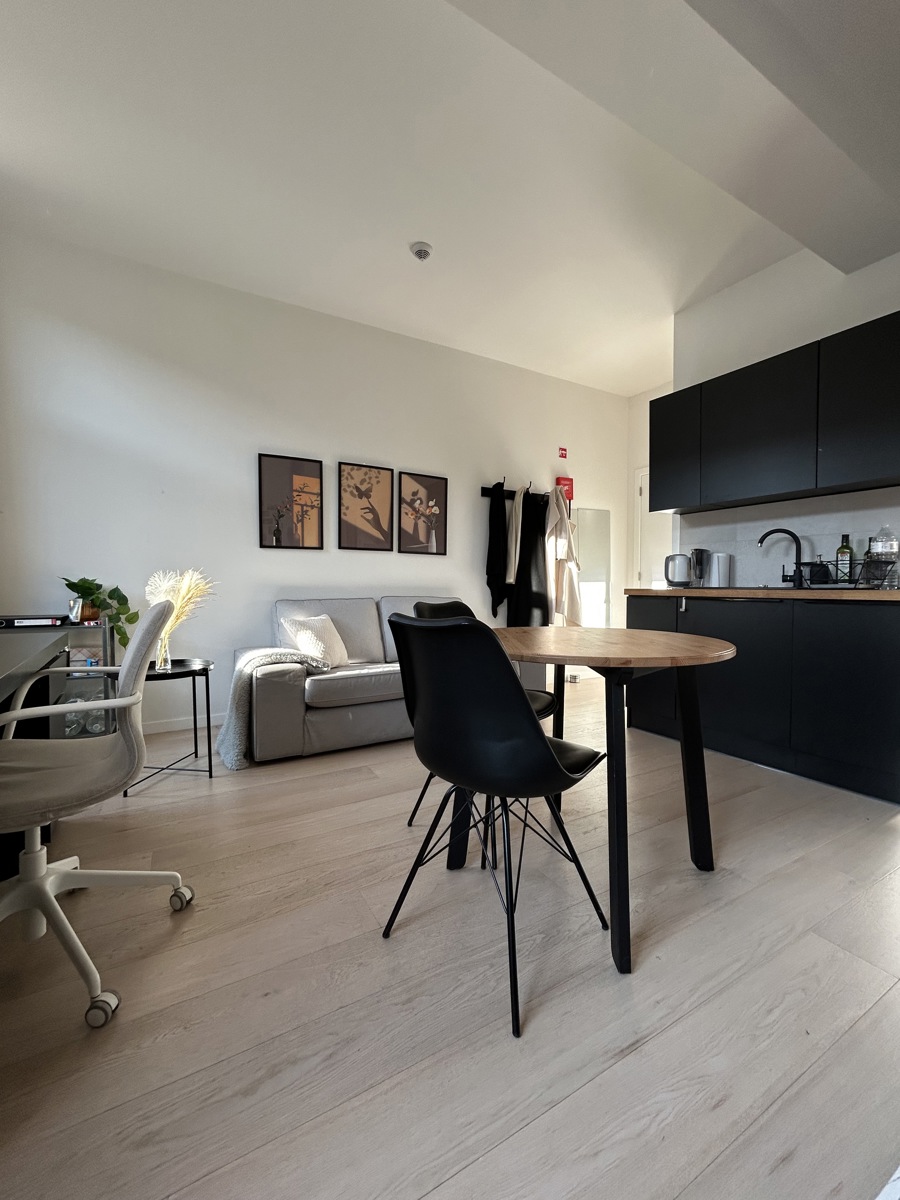 Bemeubelde studio met privatief terras. - foto 5