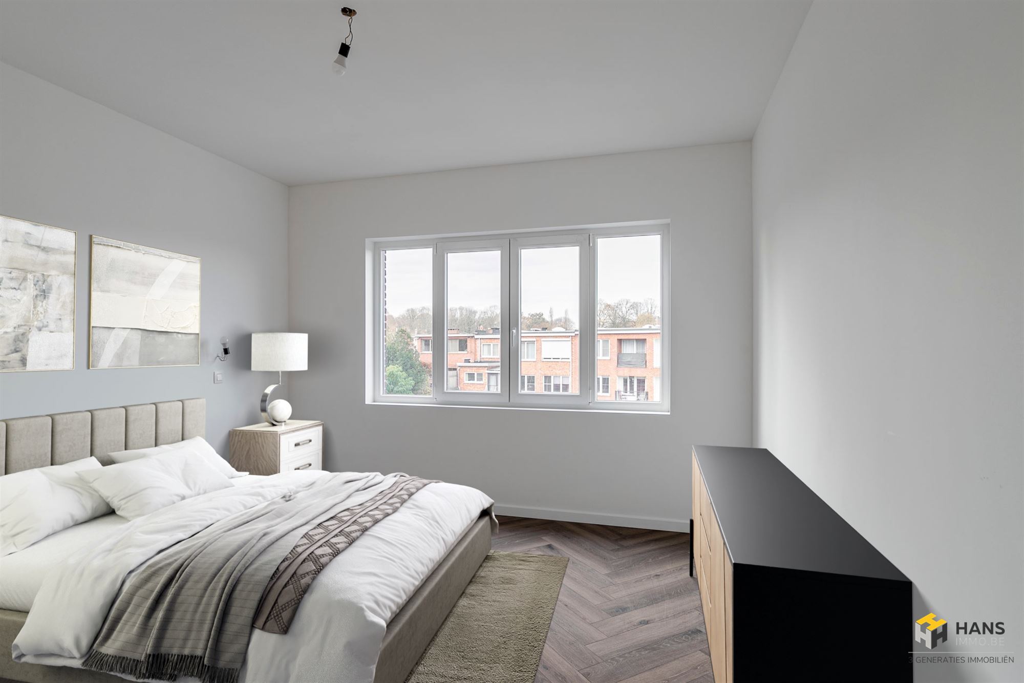 Gerenoveerd appartement (98 m²) met 2-3 slaapkamers, garage en terras (3 m²) in Boechout. - foto 3