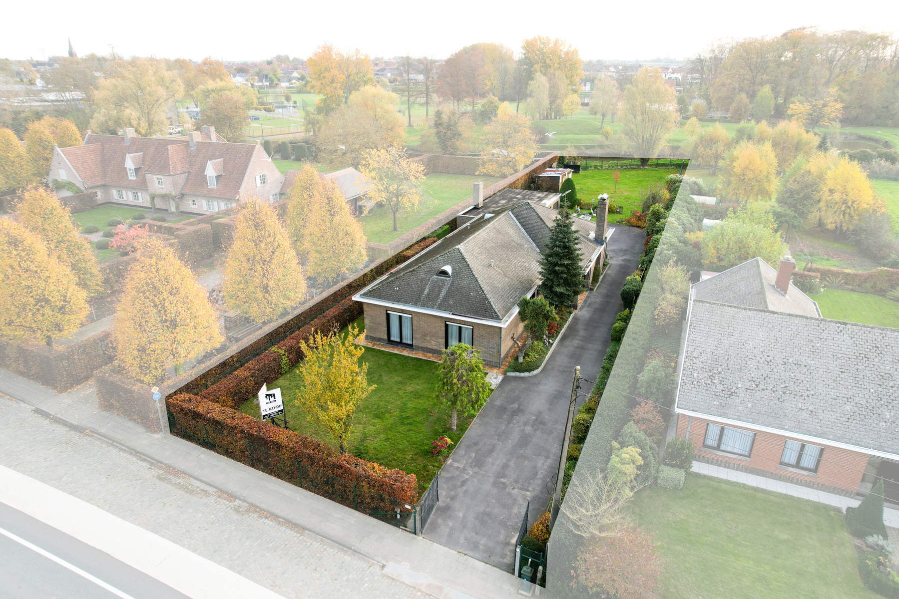 Ruime gelijkvloerse villa aan Ter Borcht op 1.954 m² - foto 1