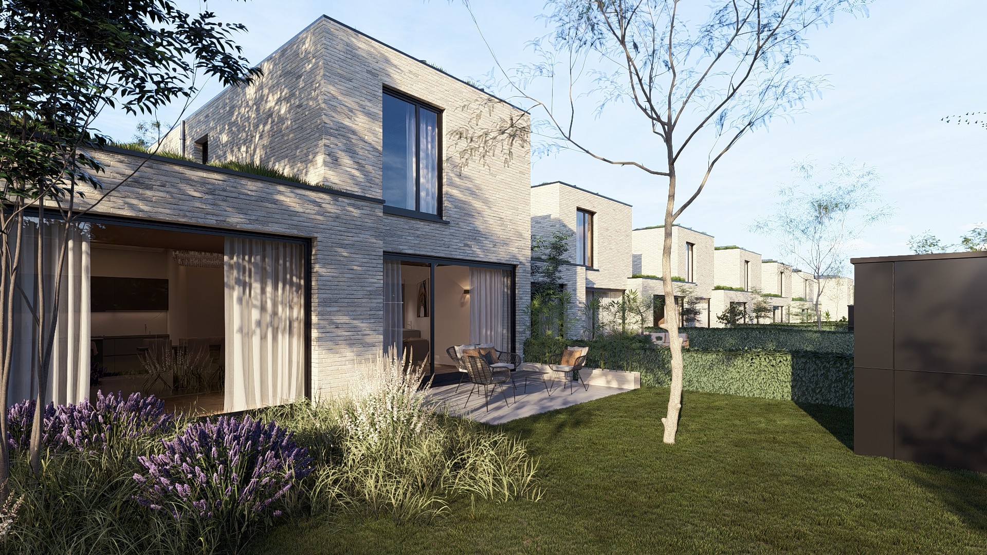 Nieuwbouwwoning op 2a76ca met 2 slpk's en overdekte carport te Maasmechelen - foto 4