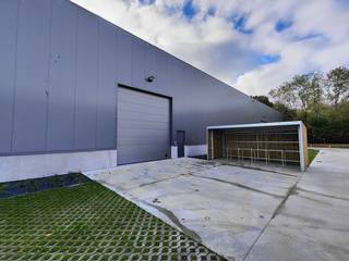 Nieuwe KMO-unit met een oppervlakte van 411 m². De nieuwe KMO-ontwikkeling 'PORTIS' bestaat uit 49 KMO-units met oppervlaktes tussen 164 m² en...