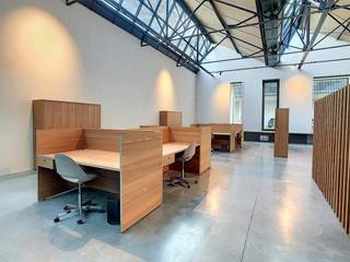 Ready to move in and furnished office of approximately 150 m² for rent in the Cotton Factory business center in Kortrijk. The office is located...