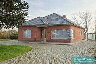 Kom deze eigendom bezoeken op 21 maart zonder afspraak! <br /><br />Ben je een kleine zelfstandige op zoek naar extra ruimte voor je activiteit? Of heb je nood aan heel wat opslagplaats? Dan is deze veelzijdige bungalow precies wat je zoekt!<br /><br />Deze eigendom geniet van een strategische ligging langs een vlotte verbindingsweg tussen Brakel en Oudenaarde. Je profiteert hier van een uitstekende bereikbaarheid én van een groene, rustige omgeving achteraan het perceel – de perfecte combinatie van werken en wonen.<br /><br />De woning biedt een praktische en doordachte indeling met een dubbele garage, inkomhal, drie volwaardige slaapkamers, een lichtrijke en ruime woonkamer, keuken, badkamer, veranda, kelder en extra bergruimte. Via een vaste trap bereik je de zolder, die momenteel ingericht is als stockageplaats.<br /><br />U kan makkelijk deze woning naar een D label brengen door de vloer die grenst aan de kelder te isoleren, de aanwezige isolatie op de zoldervloer te verdikken naar 18cm isolatie en plaatsen van zonnepanelen. <br /><br />Een absolute troef is de polyvalente ruimte achteraan, die zowel bereikbaar is via de garage als via een aparte toegang langs achter. Ideaal voor zelfstandige activiteit, atelier, opslag of hobbyruimte. Benieuwd naar de mogelijkheden? Ontdek zelf het potentieel van deze eigendom!<br /><br />Interesse? Neem vandaag nog contact met ons op voor meer informatie of een bezoek.<br />📞 055 59 50 10<br />📧 stefanie@vastgoedbrowaeys.be