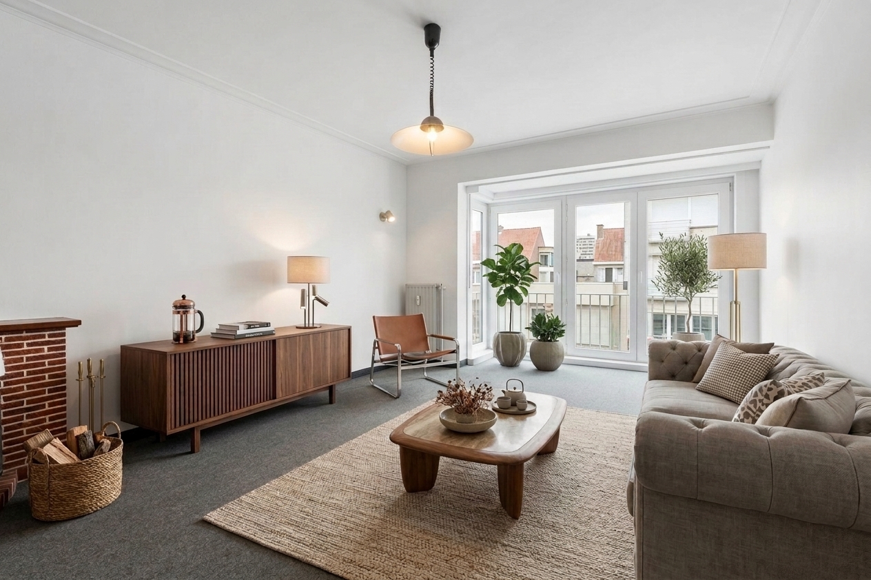 Appartement met zijdelings zeezicht te koop in Oostende - foto 4