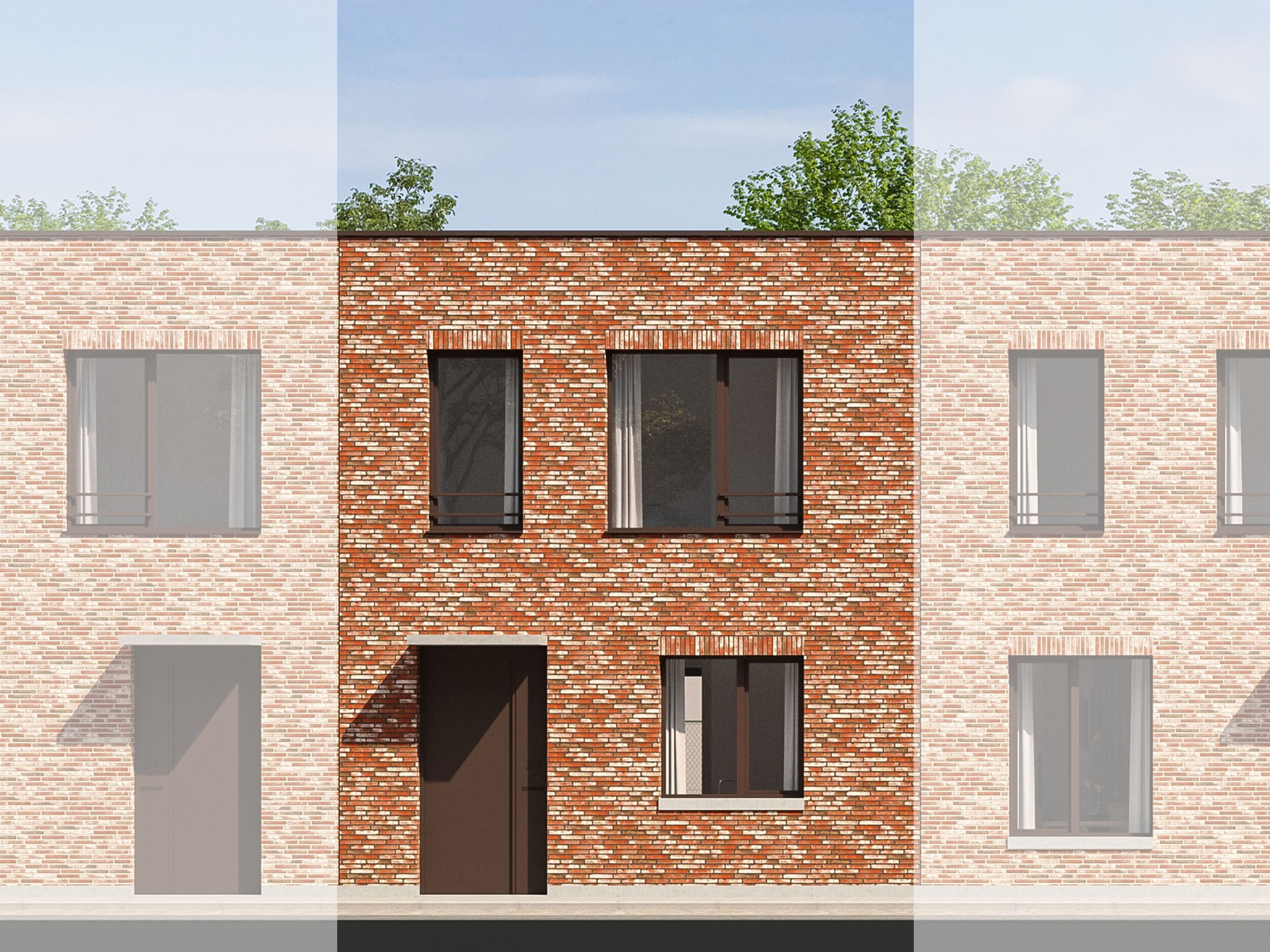 Lot 213  Moderne gesloten energiezuinige woning (159 m²) - foto 1