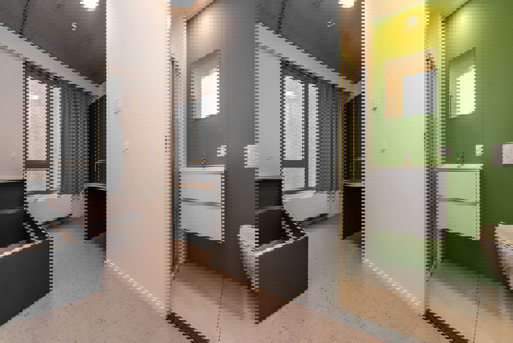 Nieuwbouw studentenkamer met eigen sanitair - foto 2