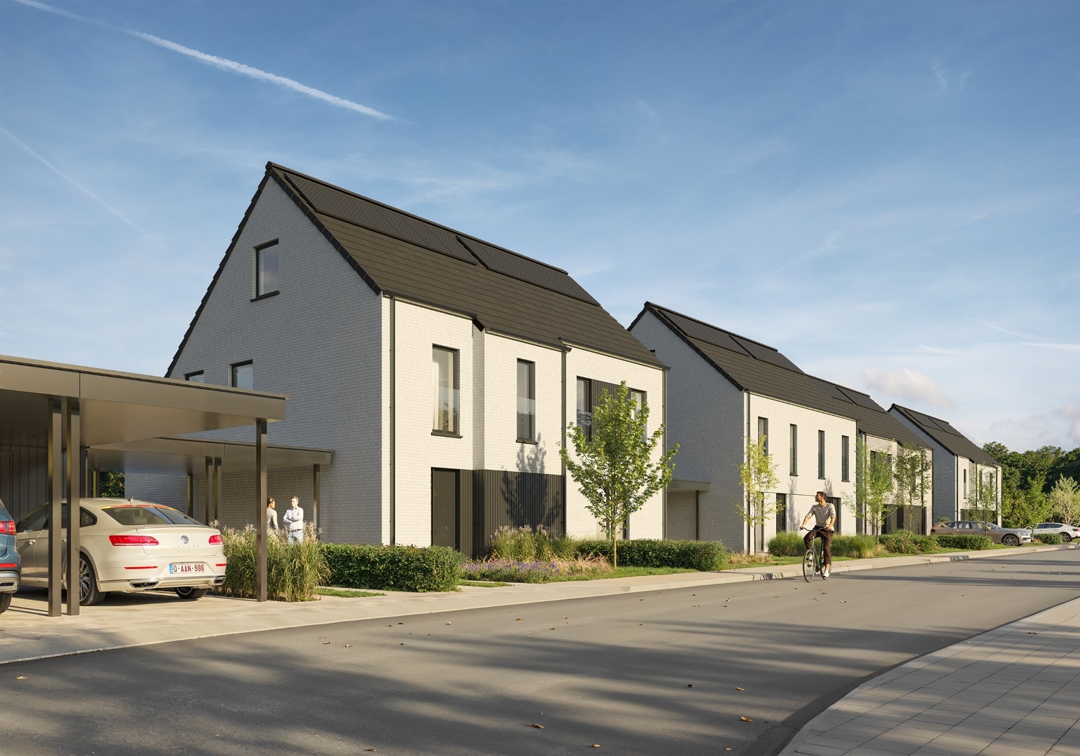 Energiezuinige halfopen bebouwing In nieuwe wijk - foto 2