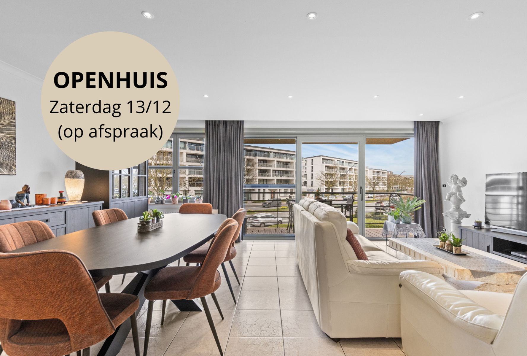 Ruim en lichtrijk appartement te koop in Oostende - foto 1