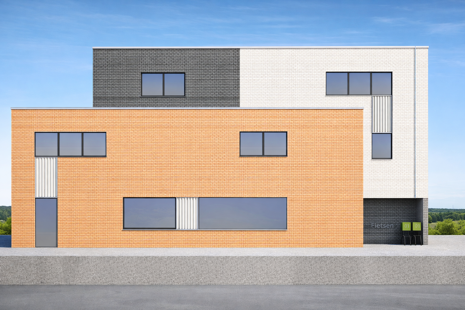 Vergunde projectgrond voor 4 entiteiten te koop! - foto 4