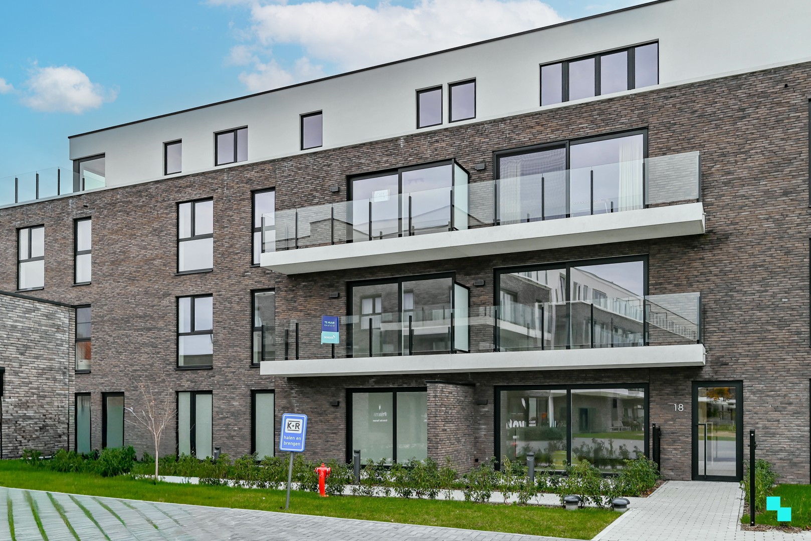 Nieuwbouwappartement met twee slaapkamers in hartje Emelgem - foto 2