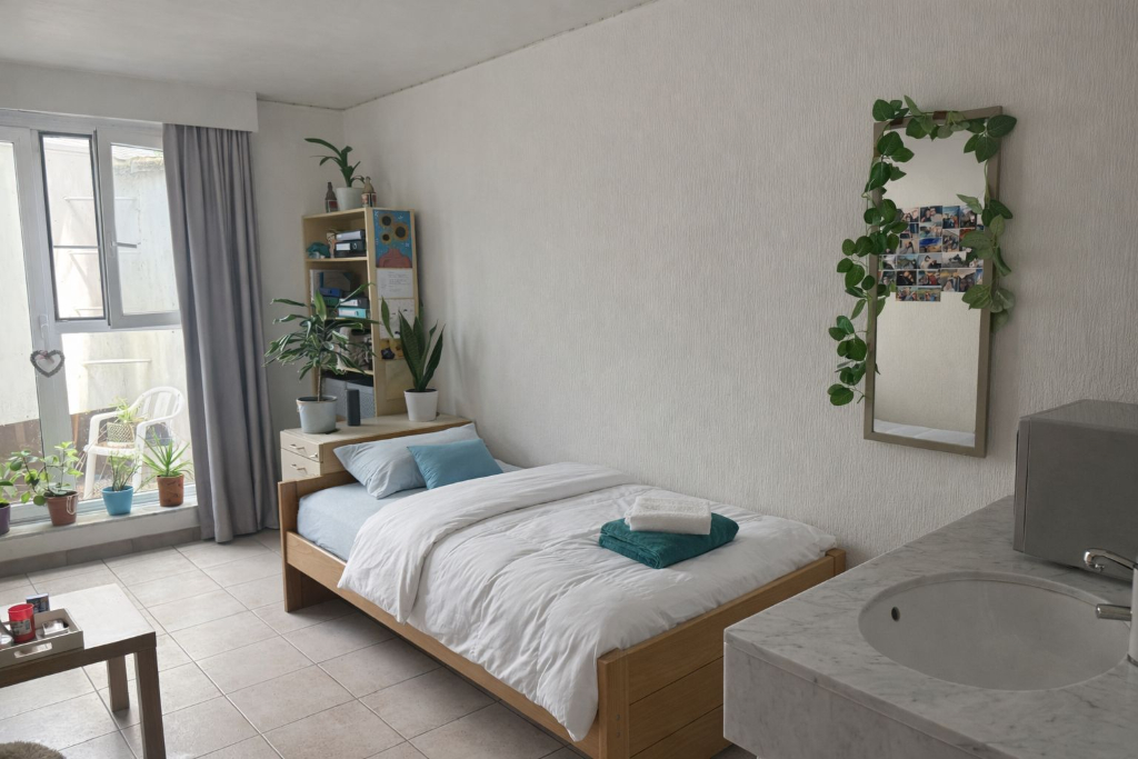 Opbrengsteigendom bestaande uit 18 studentenkamers en twee autostaanplaatsen gelegen aan de Bargiekaai - foto 5