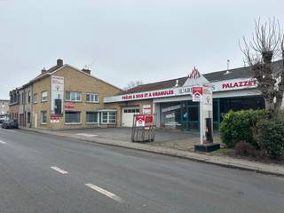 Komen: handelspand met atelier en bureel te koop * atelier +/- 300m² * showroom +/- 180m² met bureau * apart toilet * staanplaats voor 5 wagens * 3...