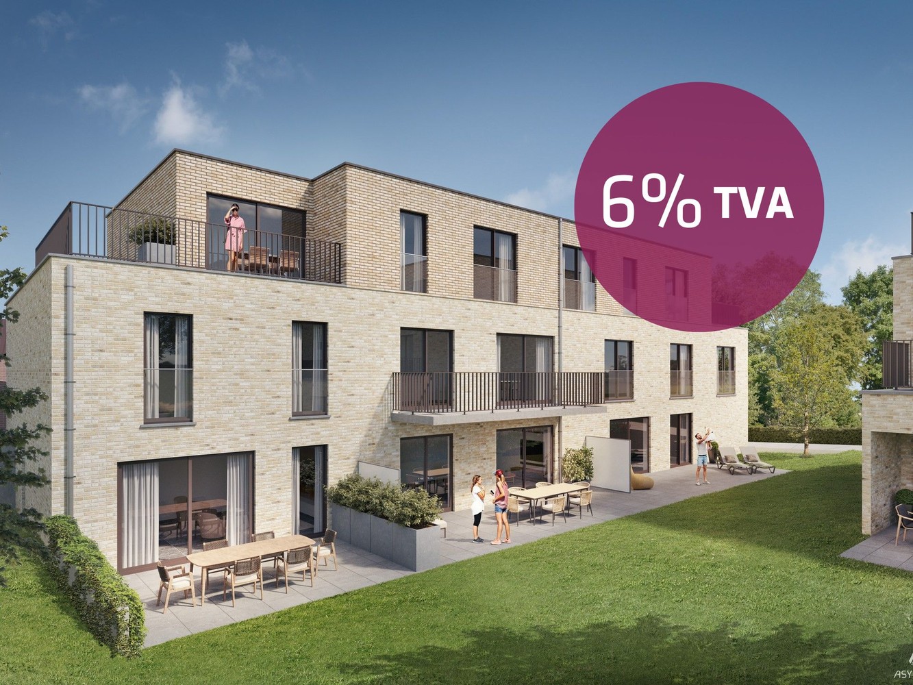 Appartement te koop in Mont-Saint-Guibert
