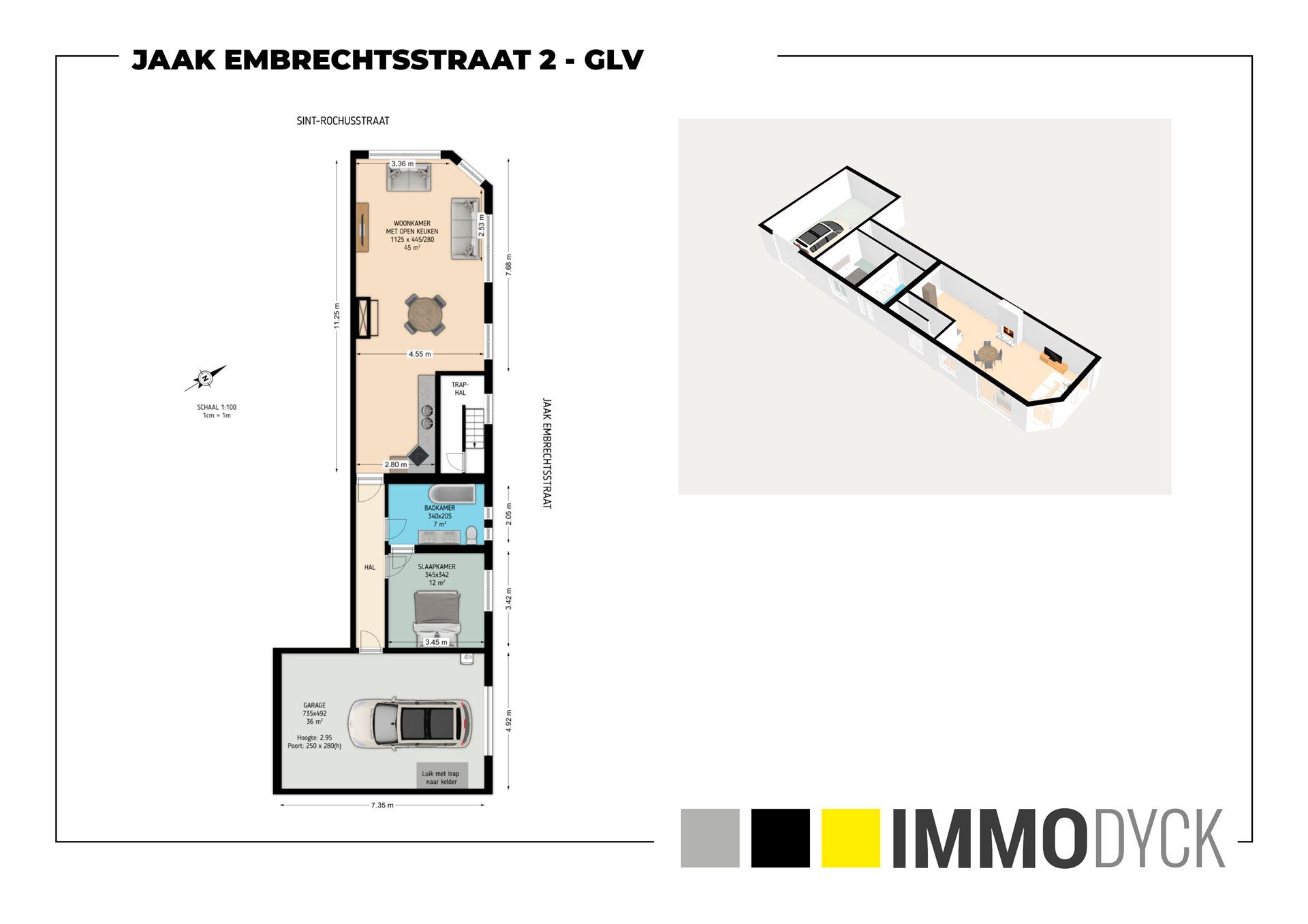 Appartement à vendre à Deurne avec 1 chambre - photo 2