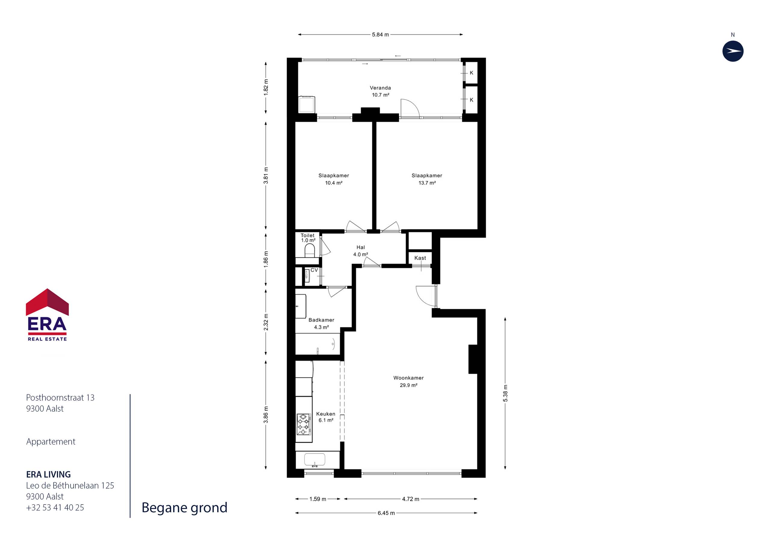 Apartment for sale in Aalst with 2 bedrooms - photo 3