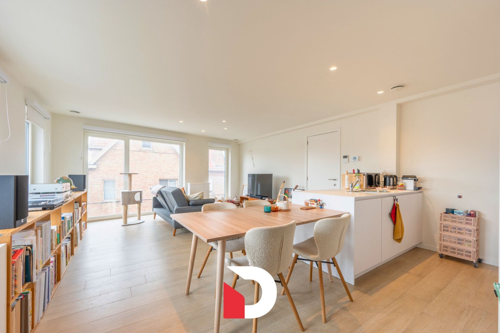 Instapklaar hoekappartement met 2 slk label A en ruim terras centrum Brugge - foto 1