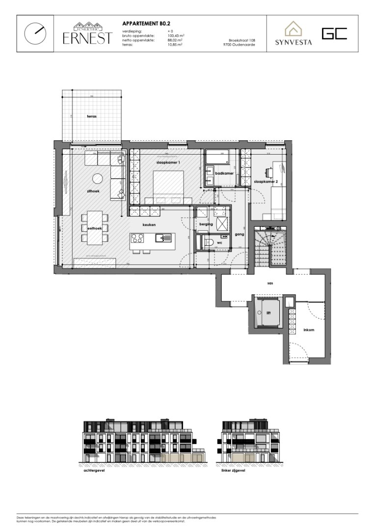 Apartment for sale in Oudenaarde with 2 bedrooms - photo 3