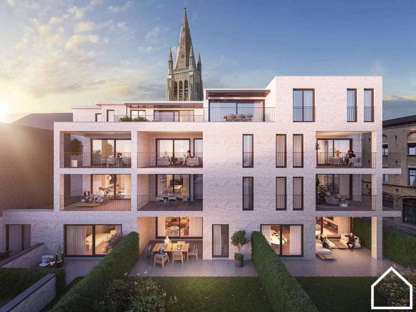 Mooi en stijlvol nieuwbouwappartement in het hart van Ieper - foto 2