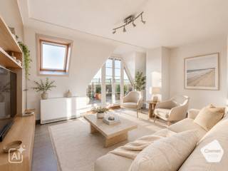 Deze bijzonder ruime en <strong>unieke</strong> <strong>penthouse</strong> bevindt zich in de recente residentie ‘Sea Port’ te Nieuwpoort-Bad.<br />Dankzij de <strong>uitstekende</strong> <strong>ligging</strong> vlakbij de wandelpromenade, de havengeul en de zee geniet u hier van een <strong>rustige, centrale en gegeerde locatie aan de kust.</strong><br /><br />Het appartement valt meteen op door zijn <strong>royale</strong> <strong>volumes</strong>, <strong>overvloedige</strong> <strong>lichtinval</strong> en <strong>aangename</strong> <strong>openheid</strong>.<br />De grote raampartijen, dakramen en twee ruime terrassen aan beide zijden zorgen voor een uitzonderlijk licht en luchtig woongevoel. Hierdoor kan u op elk moment van de dag genieten van zon, rust en buitenruimte.<br /><br />Het penthouse biedt bovendien heel wat mogelijkheden om in te richten in een moderne, warme kuststijl.<br /><br />De indeling is als volgt:
<ul>
	<li>Inkomhal;</li>
	<li><strong>Zeer</strong> <strong>ruime</strong> en <strong>lichtrijke</strong> <strong>leefruimte</strong> met grote raampartijen en een aangename <strong>open</strong> <strong>sfeer</strong>;</li>
	<li>Gezellige zithoek met <strong>op</strong> <strong>maat</strong> <strong>gemaakte</strong> <strong>inbouwkasten</strong>;</li>
	<li>Eetruimte met directe verbinding naar de leefruimte en keuken;</li>
	<li><strong>Twee</strong> <strong>ruime</strong> <strong>terrassen</strong> aan beide zijden van het appartement;</li>
	<li>Volledig ingerichte keuken met alle hedendaagse comfort;</li>
	<li>Handige berging met aansluiting voor wasmachine;</li>
	<li>Badkamer met dubbele wastafel, toilet, <strong>ligbad</strong> <strong>én</strong> <strong>douche</strong>;</li>
	<li>Apart gastentoilet;</li>
	<li>Twee ruime slaapkamers met <strong>inbouwdressing</strong>;</li>
	<li>Derde ruime slaapkamer met toegang tot het terras;</li>
	<li><strong>Aparte</strong> <strong>douchekamer</strong> met wastafel.</li>
</ul>
Extra troeven:

<ul>
	<li>Mogelijkheid tot aankoop van twee naast elkaar gelegen garageboxen aan €45.000 per garage;</li>
	<li>Drie volwaardige slaapkamers en twee badkamers;</li>
	<li>Op maat gemaakte <strong>inbouwkasten</strong>;</li>
	<li><strong>Gunstig</strong> <strong>EPC</strong>.</li>
</ul>
<br /><strong>De gebruikte renders tonen hoe het appartement modern en sfeervol kan worden ingericht en dienen als inspiratiebeeld voor de toekomstige koper.</strong><br /><br />Aarzel niet en contacteer ons snel om deze uitzonderlijke penthouse te ontdekken!