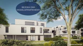 <p><strong><em>Residentie VEERTIEN, stijlvol & energiezuinig wonen in Zandhoven! </em></strong></p>
<p><em><br /></em>Op dezelfde plek waar vroeger <em>14 billekens</em> de toog versierden, bouwen we vandaag aan een nieuw verhaal. Nieuwbouwproject “Residentie VEERTIEN”, van de hand van <strong>Mertens architecten</strong>, zorgt met een combinatie van strakke lijnen en grote raampartijen, inpandige en uitkragende terrassen, lichte en donkere tinten voor een verrijking van de omgeving.</p>
<p><strong>Appartement B_0.2 (in achterliggend gebouw): rustig gelegen gelijkvloers appartement (93,10m²) met 2 slaapkamers.</strong></p>
<ul>
<li>Indeling: inkomhal met vestiaireruimte en apart toilet, leefruimte met open ingerichte keuken (samen 35m²) aan het <strong>zuidwest gerichte terras (12,50m²)</strong>; wasplaats/berging (4,30m²), twee slaapkamers (13m² en 8,70m²) en badkamer (4,50m²).</li>
<li>Verplichte aankoop van ondergrondse autostaanplaats (€ 25.500,00) en kelderberging (€ 7.000,00).</li>
<li>Wij voorzien een hoge afwerkingsgraad met aandacht voor thermische en akoestische isolatie: ruime keuzebudgetten, <strong>vloerverwarming- en koeling</strong> op basis van <span>geothermische warmtepompen, ventilatie C+, zonnepanelen,</span> …</li>
<li>Het energiezuinige appartement heeft een <strong>super gunstig E-peil van maximaal E20</strong>. Hierdoor kan u jaar na jaar genieten van <strong>lage energiekosten</strong> en krijgt u gedurende 5 jaar <strong>50%</strong> <strong>korting op de onroerende voorheffing</strong>!</li>
<li><strong>Vaste prijzen</strong> - ruime inspraak is mogelijk naargelang de fase van afwerking.</li>
</ul>
<p>Residentie VEERTIEN, luxueus en energiezuinig wonen aan de flank van de Langestraat!<br /><br />Interesse? Wij maken graag tijd voor u! <br />T. 03/636.47.47 – M. info@coga.be<span> - </span>Meer info op www.coga.be.</p>