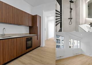 <p>Op een toplocatie middenin het kloppende hart van ’t stad – strategisch gelegen tussen Zurenborg en het bruisende centrum vind je op het gelijkvloers achter deze authentieke, art-decogevel een volledig vernieuwd appartement terug. Deze werd tot in de puntjes afgewerkt met een oog voor stijl, detail én duurzaamheid. Bovendien maakte men enkel gebruik van kwaliteitsvolle materialen met zowel een trendy uitstraling, dit komt volledig tot zijn recht in de lichtrijke leefruimte met aangrenzend de open keuken. Dankzij hoogwaardige toestellen, een warme houtkleurige bekleding én een marmeren-look werkblad is deze keuken een plek waar design en comfort perfect hand in hand gaat! Verder beschikt dit appartement over 1 slaapkamer en uiteraard een badkamer die werd uitgerust met een inloopdouche, dubbele lavabo in meubel en een praktische handdoekradiator – dit alles in een stijlvol jasje met verfijnde zwarte accenten.</p>
<p><strong>Technische gegevens:</strong> kelderberging aanwezig! Ventilatie, centrale verwarming op gas (individueel) via een condenserende ketel, driedubbele beglazing in PVC.</p>
<p><strong>Stedenbouwkundige inlichtingen en bodemattest aanwezig. Asbestveilig! Bevindt zich niet in een risicozone voor overstromingen (P- en G-score D). Renovatieverplichting niet van toepassing.</strong></p>