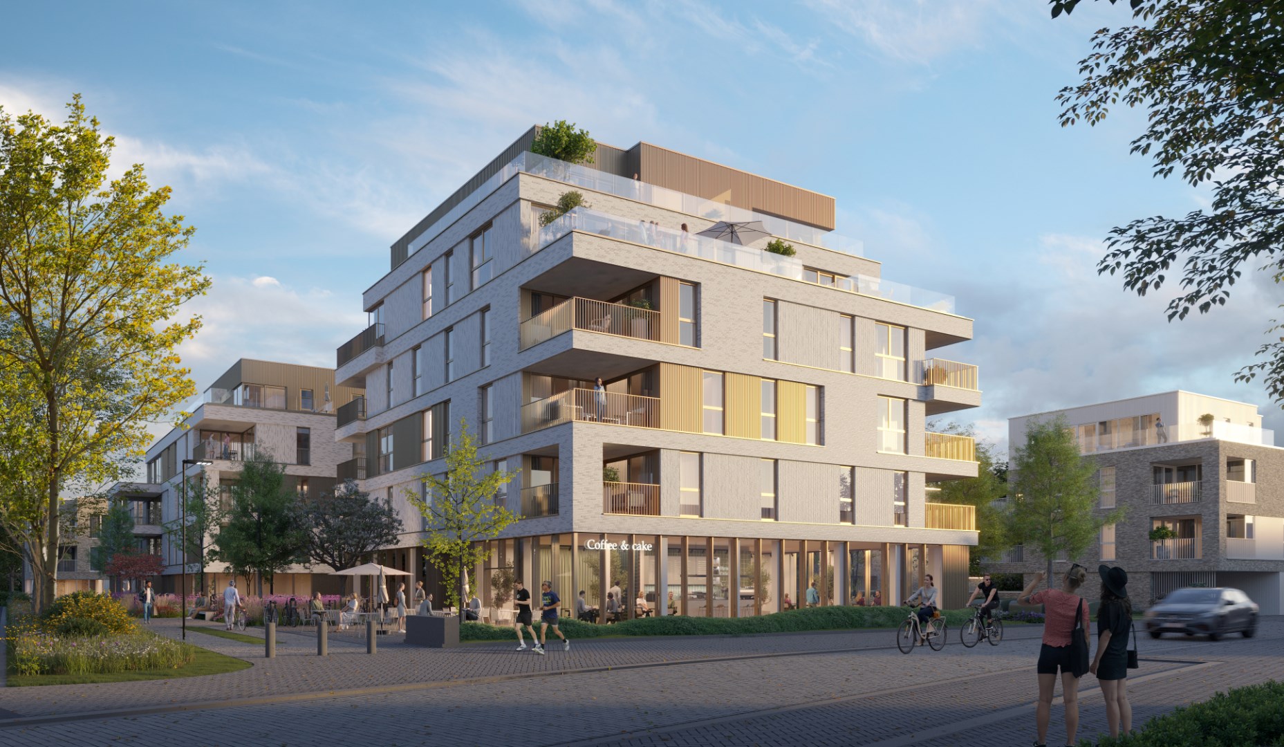 Duurzaam nieuwbouwappartement met 2 slaapkamers en terras op de 1ste verdieping, in Project De Kloostertuin - foto 4