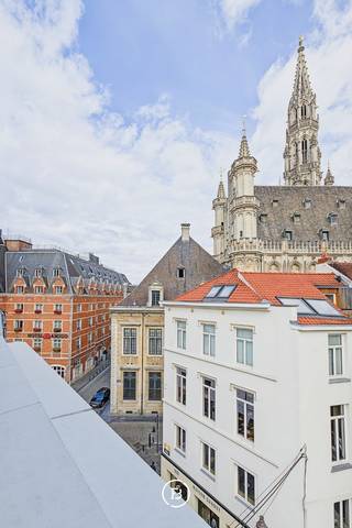 Op een centrale locatie in het hart van Brussel bevindt zich deze charmante, volledig gemeubelde duplex van ongeveer 89 m². De combinatie van de ruime woonoppervlakte en de praktische indeling over twee niveaus maakt deze woning bijzonder aangenaam om te wonen.<br /><br />De leefruimte van 35 m² biedt voldoende plaats voor een comfortabele zithoek en een gezellige eetruimte. De volledig ingerichte keuken sluit hier praktisch op aan en vormt samen met de leefruimte een aangename en functionele woonomgeving. Dankzij de duplexindeling ontstaat er een natuurlijke scheiding tussen de verschillende leef- en slaapruimtes.<br /><br />Op het bovenliggende niveau bevindt zich de ruime slaapkamer van 22 m², samen met de badkamer van 7 m².<br /><br />De duplex wordt volledig gemeubeld verhuurd en is bijgevolg onmiddellijk instapklaar. De ligging is bijzonder aantrekkelijk voor wie graag in het centrum van Brussel woont. De Grote Markt, winkels, restaurants, cafés en tal van culturele bezienswaardigheden bevinden zich op wandelafstand. Ook het openbaar vervoer is uitstekend bereikbaar, waardoor u zich gemakkelijk door Brussel en omgeving kunt verplaatsen.<br /><br />Gemeenschappelijke lasten: € 120/maand<br />Provisie water: € 40/maand