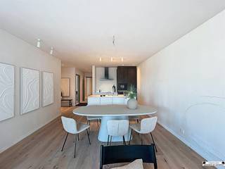 Luxueus energiezuinig nieuwbouw appartement 0.4 gelegen in blok B Het gelijkvloers appartement heeft een oppervlakte van 94,4 m2, 2 slaapkamers, 1...