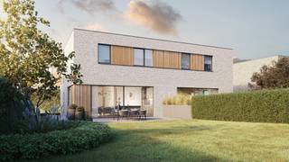 Voor wie op zoek is naar een halfopen bebouwing in eigentijdse architectuur, gekoppeld aan subliem modern wooncomfort, gelegen in een...