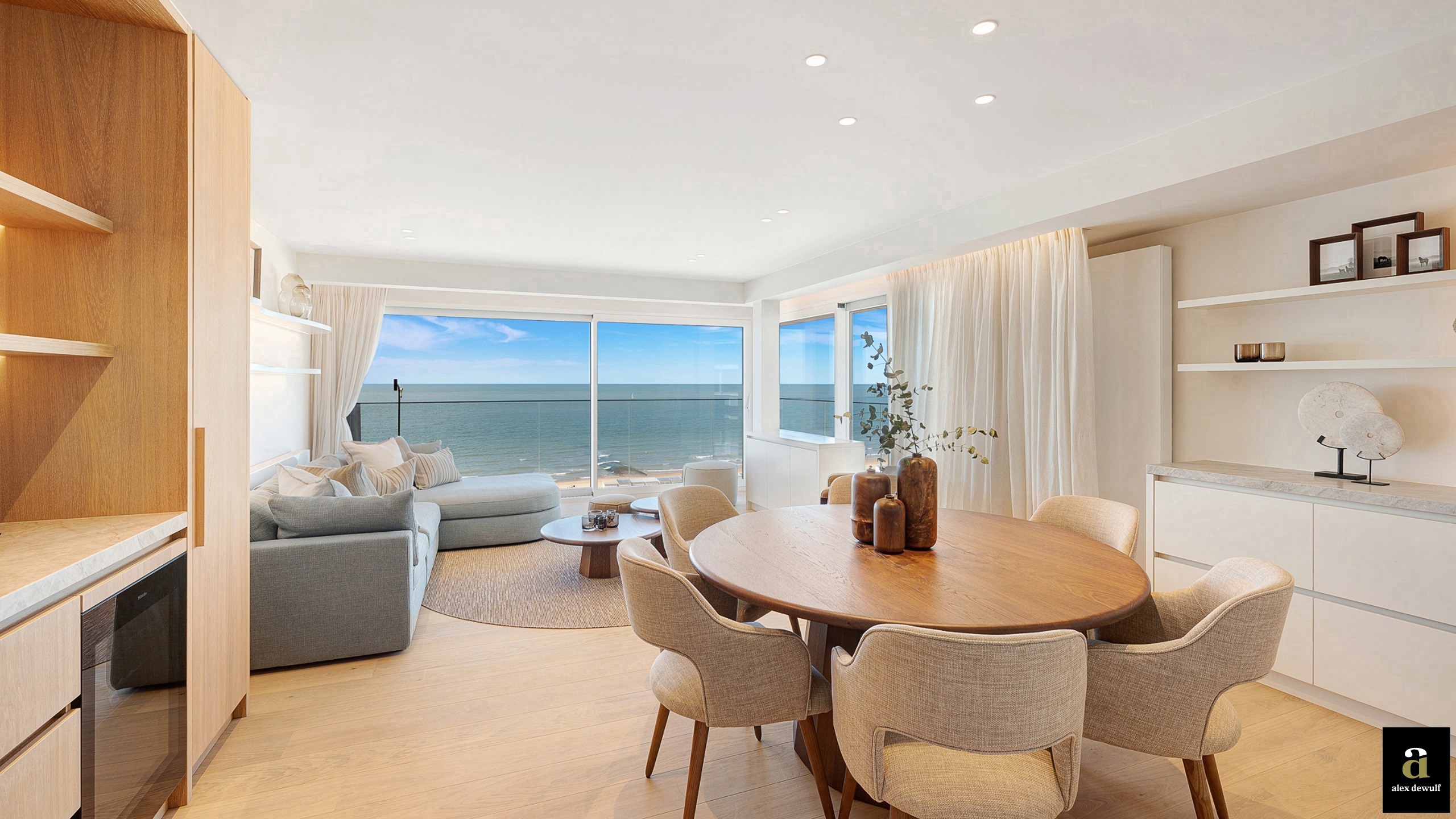 Prachtig hoekappartement met frontaal zeezicht op de Zeedijk-Het Zoute - foto 5