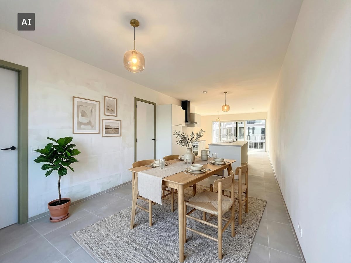 Nieuwbouwappartement met ruim terras te huur op Kolenkaai te Brugge - foto 5