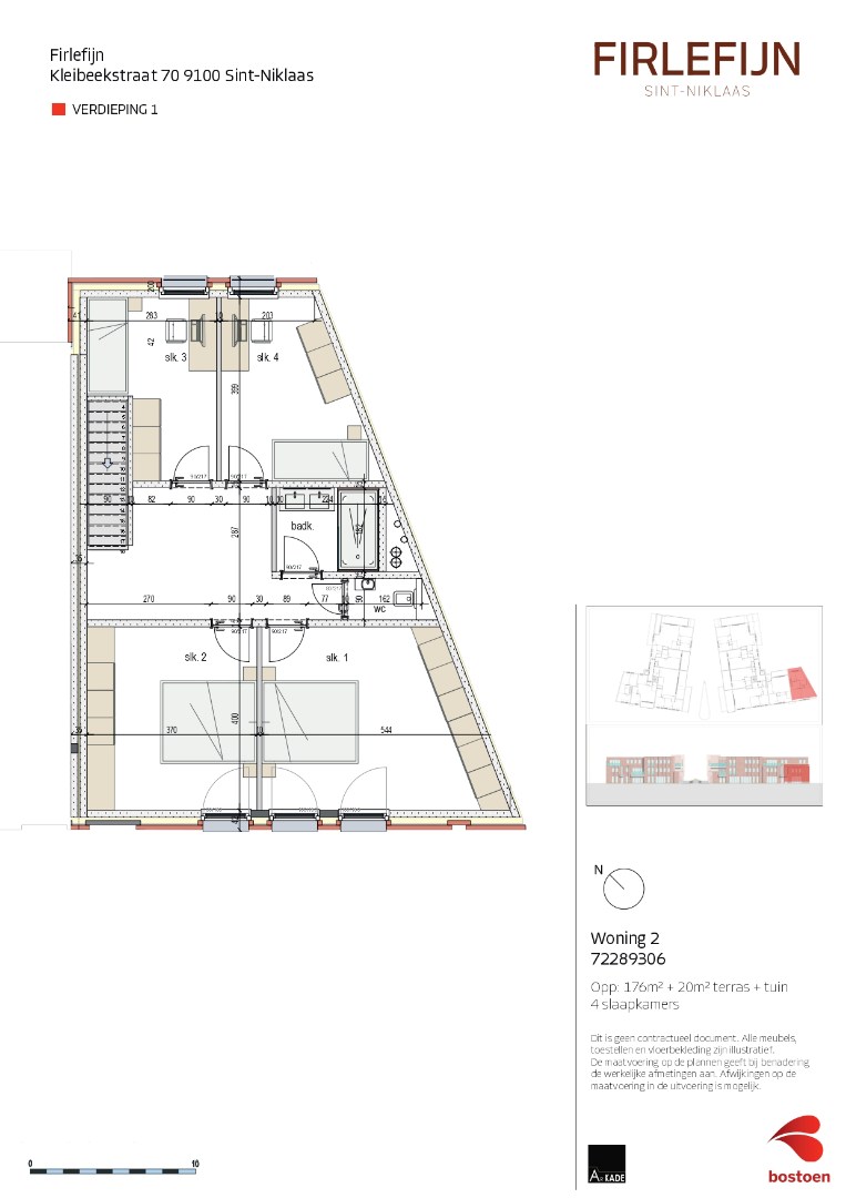 Maison à vendre à Saint-Nicolas avec 4 chambres - photo 3